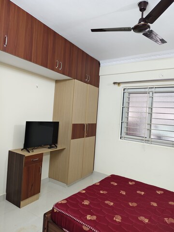 Kitchen in 1 RK Apartment at Halasuru – for Rent