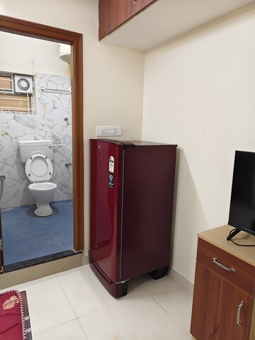 Living Room in 1 RK Apartment at Halasuru – for Rent