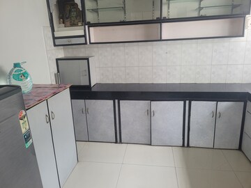 Kitchen in 2 BHK Apartment at Bhosle Paradise, Bhosale Nagar – for Rent