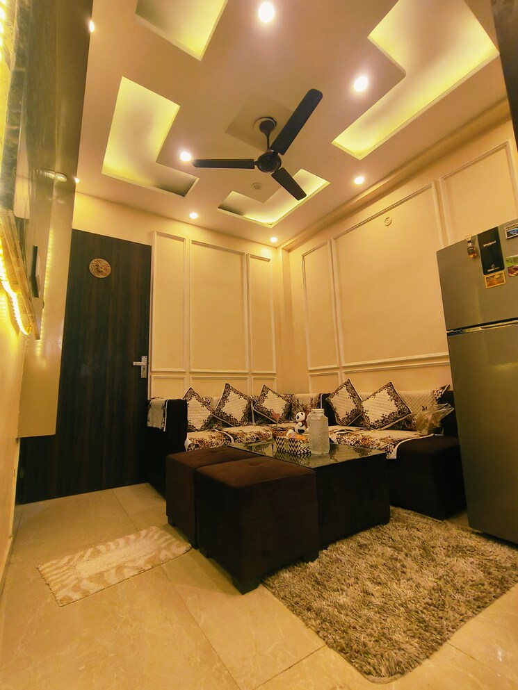 Living Room, dwarka mor 2 Bedroom 450 Sq.Ft. Builder Floor In Dwarka Mor Delhi 8924425