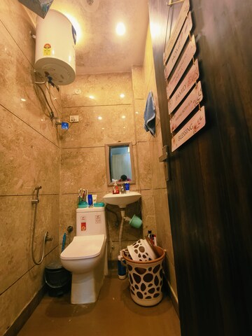 Bathroom in 2 BHK Builder Floor at Dwarka Mor – for Rent