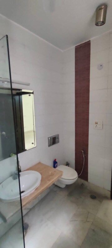 Bathroom in 2 BHK Builder Floor at Malviya Nagar – for Rent