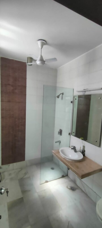 Bathroom in 2 BHK Builder Floor at Malviya Nagar – for Rent