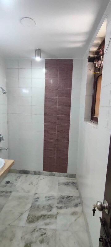 Bathroom in 2 BHK Builder Floor at Malviya Nagar – for Rent