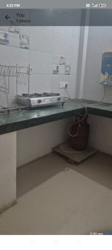 Kitchen in 1.5 BHK Independent House at Gomti Nagar – for Rent