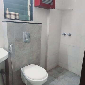 Bathroom in 2 BHK Apartment at Little Earth Apartments, Mamurdi – for Rent