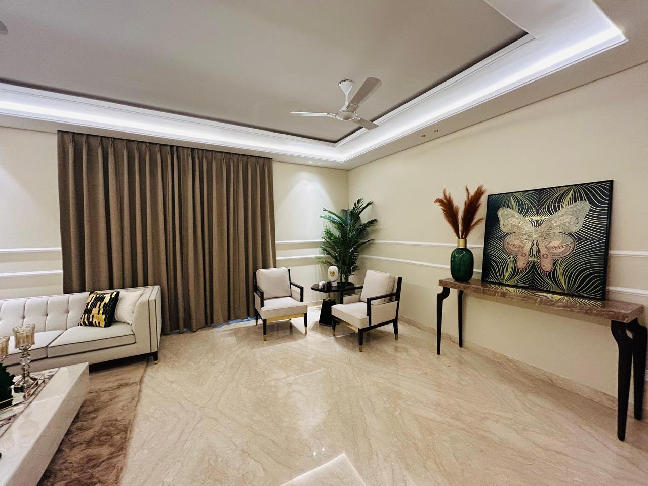 3.5 BHK + Study Room Builder Floor For Rent in Smart World Gems