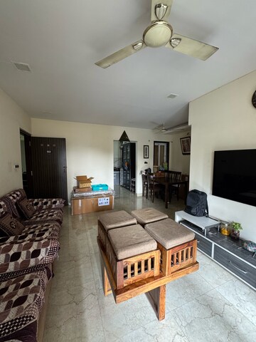 Living Room in 2 BHK Apartment at Siddhi Highland Park Phase 2, Kailash Nagar – for Rent