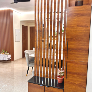 Living Room in 3 BHK Apartment at Lodha Sterling, Sandoz Baug – for Rent