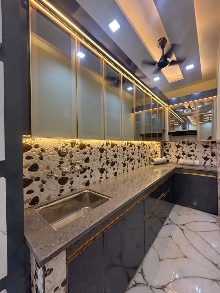 Kitchen, sa-homes-i 2 Bedroom 635 Sq.Ft. Independent House In Uttam Nagar Delhi 8924512