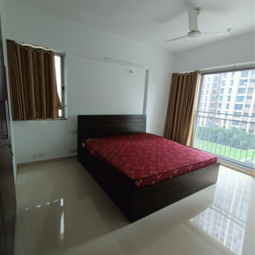 Bedroom in 3 BHK Apartment at Kalpataru Immensa, Kolshet Industrial Area – for Rent