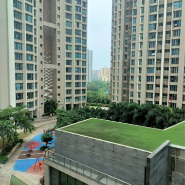 3 BHK Apartment – Exterior View View at Kalpataru Immensa, Kolshet Industrial Area - for Rent