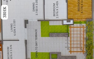 3 BHK Apartment For Sale in Kumar Peninsula, Baner