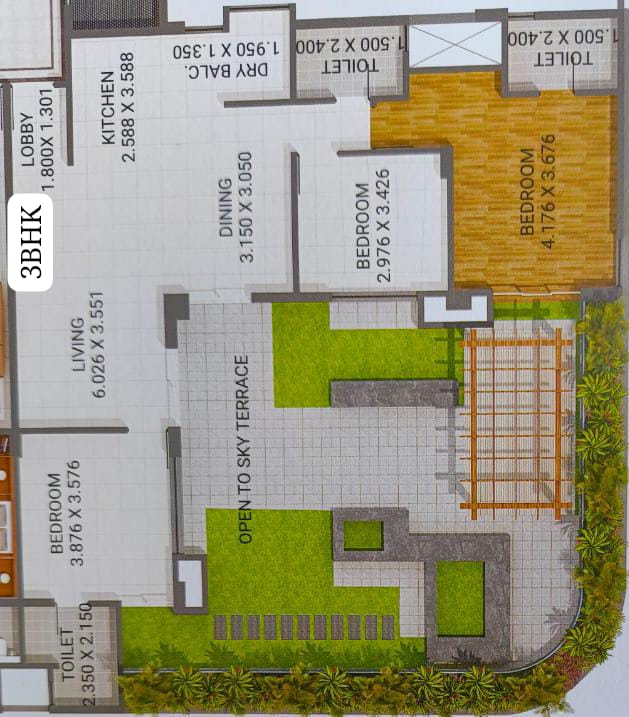 3 BHK Apartment For Sale in Kumar Peninsula