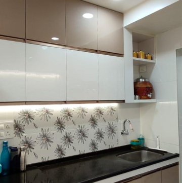 Kitchen in 2 BHK Apartment at Hiranandani Estate, Hiranandani Estate – for Rent
