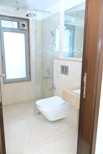 Bathroom in 3 BHK Apartment at Piramal Aranya Arav, Byculla – for Rent