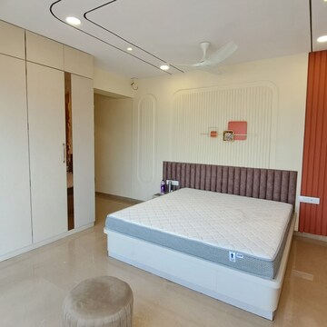 Bedroom in 3 BHK Apartment at Soham Crystal Spires, Chitalsar – for Rent