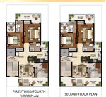 2.5 BHK + Study Room 1210 Sq.Ft. Builder Floor in Central Park Cerise Suites