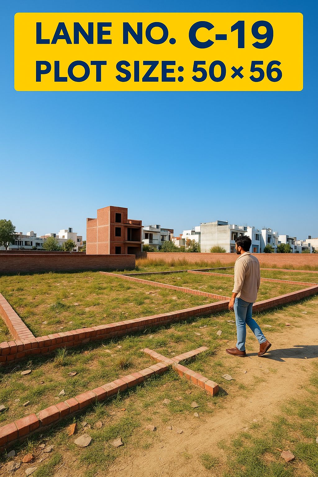 Plot For Sale in Rajdhani Construction 