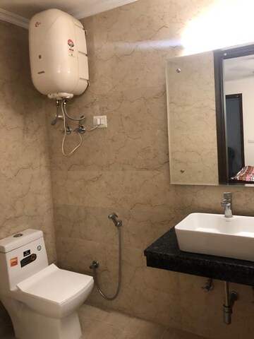 Bathroom in 1 RK Builder Floor at Malviya Nagar – for Rent
