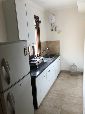 Kitchen in 1 RK Builder Floor at Malviya Nagar – for Rent