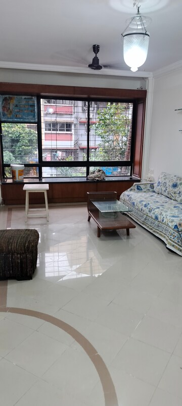 Living Room in 1 BHK Apartment at Sea Shell Apartment, Andheri West – for Rent