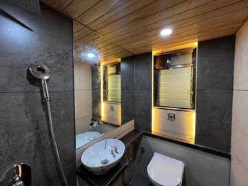 Bathroom in 1 BHK Apartment at DB Orchid Ozone, Dahisar East – for Sale