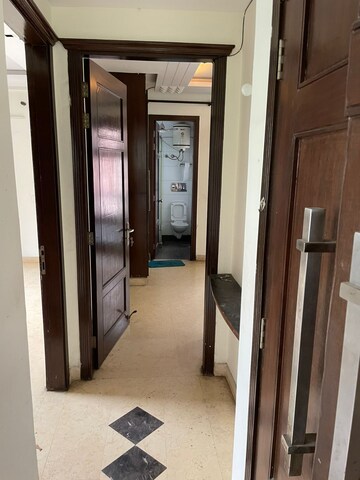 Building Lobby in 3 BHK Builder Floor at Chittaranjan Park – for Rent
