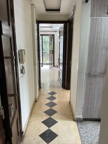 Building Lobby in 3 BHK Builder Floor at Chittaranjan Park – for Rent