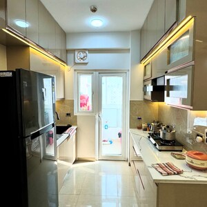 Kitchen in 2 BHK Apartment at Thakur Village, Samata Nagar – for Sale