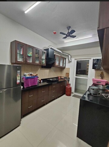 Kitchen in 3 BHK Apartment at Lodha Meridian, Kukatpally – for Rent