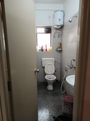 Bathroom in 2 BHK Apartment at Ambey Aangan, New Town – for Sale