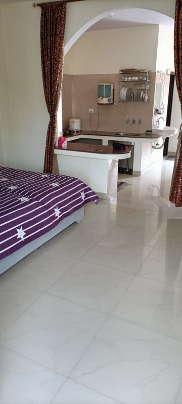 Bedroom in Studio Builder Floor at Lajpat Nagar I – for Rent