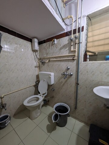 Attached Bathroom in 1 BHK Apartment at HDIL Dheeraj Vishwas, Jogeshwari East – for Rent