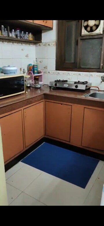 Kitchen in 2 BHK Builder Floor at Malviya Nagar – for Rent