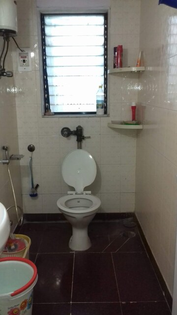 Bathroom in 1 BHK Apartment at Shiv Shakti CHS Malad West, Malad West – for Rent