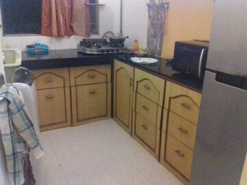 Kitchen in 1 BHK Apartment at Shiv Shakti CHS Malad West, Malad West – for Rent