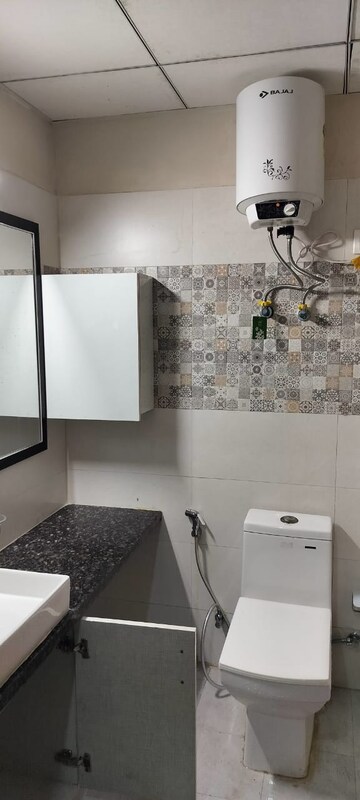 Bathroom in 1 BHK Apartment at Paramount Golfforeste, Zeta I Greater Noida – for Rent