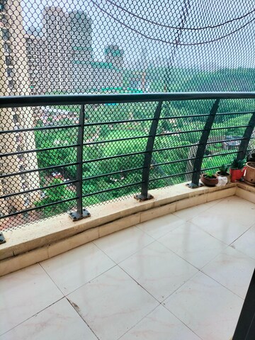 Balcony in 1 BHK Apartment at Raheja Heights Phase 2, Goregaon East – for Rent