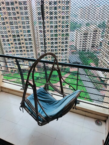 Balcony in 1 BHK Apartment at Raheja Heights Phase 2, Goregaon East – for Rent