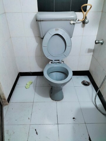 Bathroom in 1 BHK Apartment at Dheeraj Valley, Goregaon East – for Rent