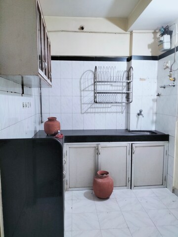 Kitchen in 1 BHK Apartment at Dheeraj Valley, Goregaon East – for Rent