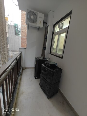 Balcony in 3 BHK Builder Floor at Sector 45 – for Rent