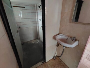 Bathroom in 1 BHK Apartment at Shree Flower Valley, Kalyan West – for Rent