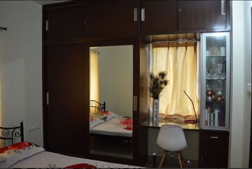 Bedroom in 2 BHK Apartment at Theme Ambience Golf View, Gachibowli – for Rent