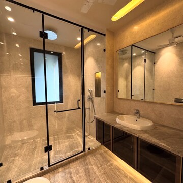 Building Lobby in 3 BHK Apartment at Oberoi Realty Esquire, Gokuldham Colony – for Sale