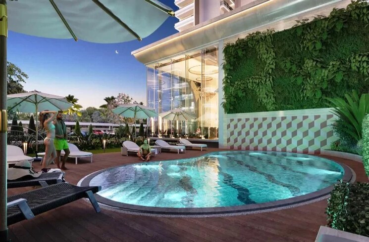 Swimming Pool, skyline-elevate 3 Bedroom 1700 Sq.Ft. Apartment In Ramgarh Bhudda Zirakpur 8924958