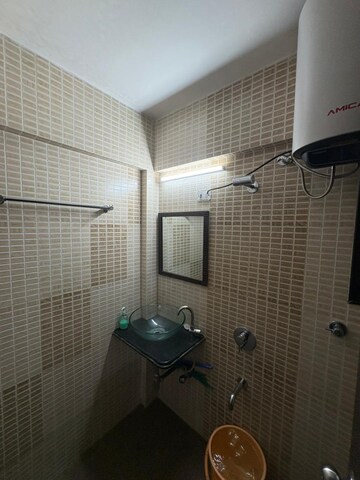 Bathroom in 2 BHK Apartment at Radha Govind, Borivali East – for Rent