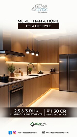 Kitchen in 4 BHK Apartment at Unitech The Close North, Sector 50 – for Sale