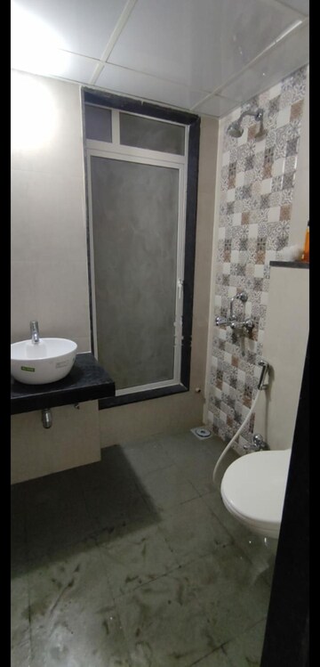 Bathroom in 1 BHK Apartment at JP North, Mira Road – for Rent